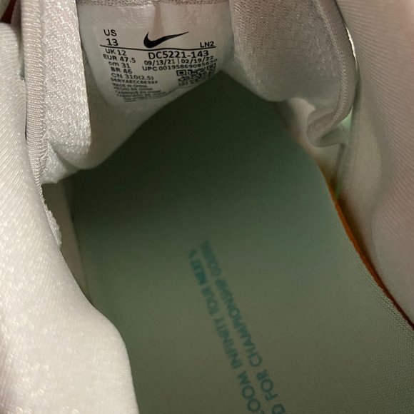 Nike Air Zoom Infinity Tour Next% White Mint Golf Shoes DC5221-143 Men’s